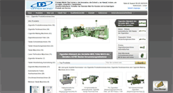 Desktop Screenshot of german.cigaretteproductionmachine.com