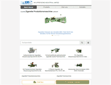 Tablet Screenshot of german.cigaretteproductionmachine.com