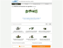 Tablet Screenshot of french.cigaretteproductionmachine.com